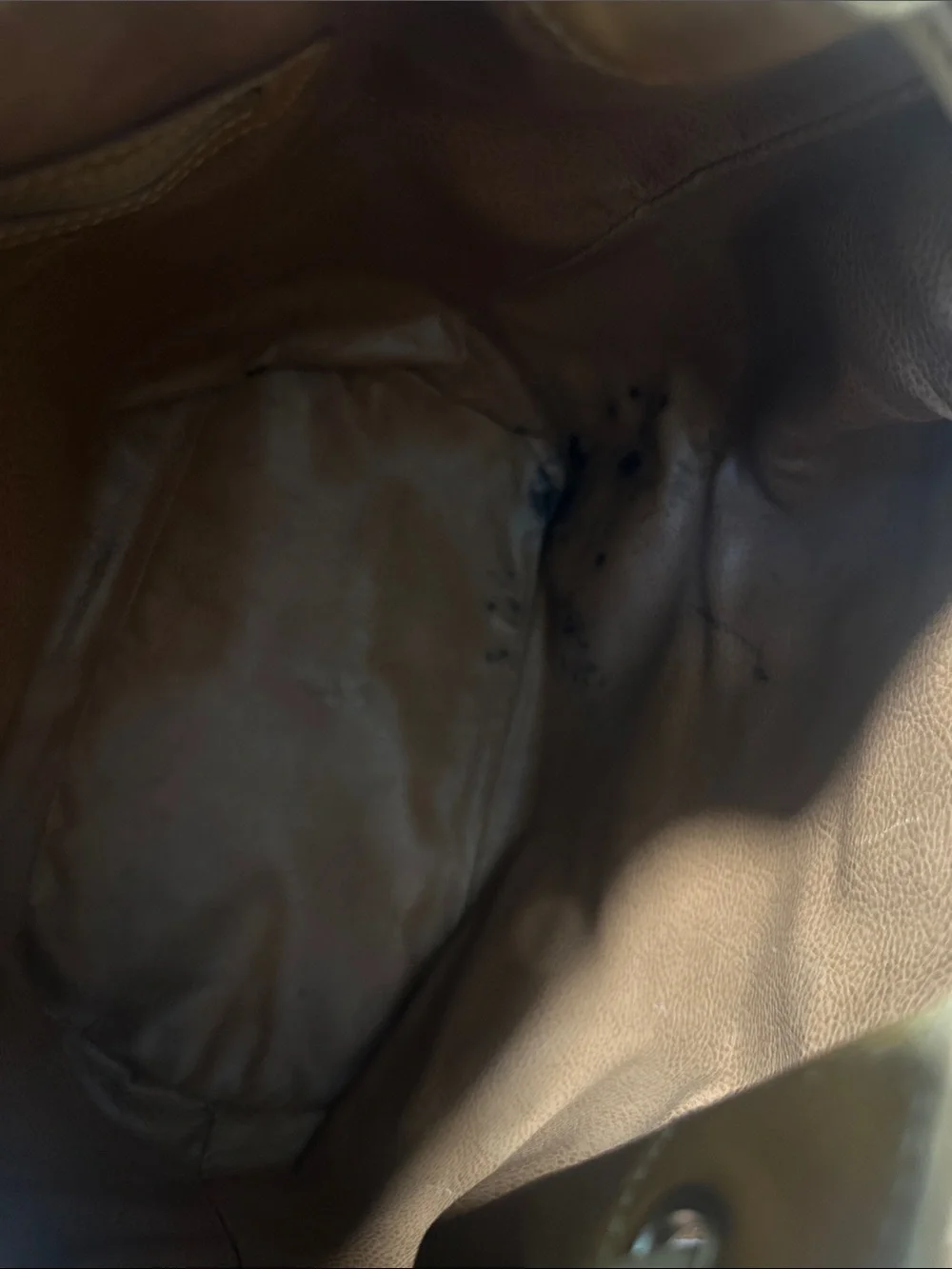 Vintage Fendi Bucket Bag - Tan